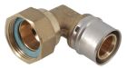COUDE A SERTIR A VIS ECROU TOURNANT 33/42 90° DIAMETRE 32 - FLCT3233F