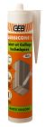 Mastic silicone - GEBSICONE S gris - cartouche de 310ml