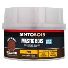 Mastic bois fin Acajou - boîte de 200 g + 8 g