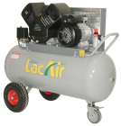 Compresseur électrique monophasé - TWINAIR 17/100M - 3 CV - 2,2 kW - 100 L