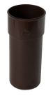 MANCHETTE MALE/FEMELLE DIAMETRE 80 MARRON - ZRGTM