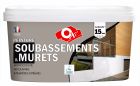 Peinture - SOUBASSEMENTS & MURETS ton pierre - pot de 2,5L