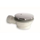 BONDE DE DOUCHE EXTRA PLAT CHROME COUVERCLE TOURNANT EX AD400