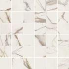Carrelage Mur|Mur Intérieur|Mur Extérieur| en Grés cérame - Adage Calacatta Mosaici Mosaique 6 Colonnes
