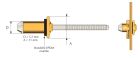 Rivet Alu Bulb Tite 5,2x30