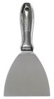 COUTEAU A ENDUIRE MONOBLOC TYPE AMERICAIN INOX 7,5CM