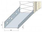 Profilé de départ en aluminium - long. 2,50m x ep. 60mm