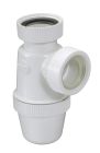 SIPHON LAVABO A ECROUS VERTICALE DIAMETRE 32 PVC-C BLANC - 1YFECB