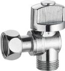 robinet d'arrêt wc équerre 1/4 tour MF12x17 chromé