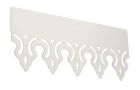 LAMBREQUIN HAUTEUR 200MM BLANC       - ULAMB20B