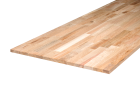 Plateau Table Angle Vif Chêne Abouté Pré Huilé - Long. 1600 mm x larg. 800 mm x ep. 22 mm