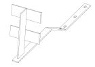 PARE NEIGE FER PLA 40MM CAMB50 GALVA