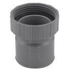 Raccord douille à écrou prisonnier PVC évacuation Ø40 - RACCORD sortie de lavabo D 40