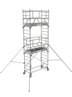 Échafaudage roulant en aluminium