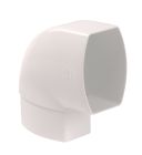 COUDE ORIENTABLE MF 90' POUR TUBE DE DESCENTE 105X76 BLANC - CM9GTB