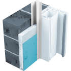 Profilé de protection PVC, 3ml