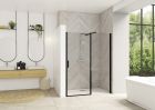 Porte pivotante (intérieur/extérieur) sans seuil à largeur de passage maximale - SMART DES P XXL SS 130 NOIR TN
