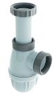 siphon de lavabo plastique joints intégrés Ø32 (à coller) 33x42