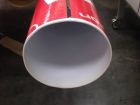 Tube de coffrage rond carton lisse - POLYTUBE - diam. 1000mm x longueur spéciale