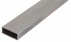 Profilé tube rectangulaire 50x20x2/2000 aluminium  brut brillant