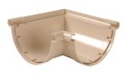 ANGLE DE GOUTTIERE A COLLER A 90' POUR LG33 SABLE - UANC33S