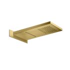 pomme de douche encastree 55/26 cm carree pluie+cascade