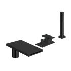 BAIN DOUCHE TABULA SUR GORGE MITIGEUR COMPLET BLACK MAT