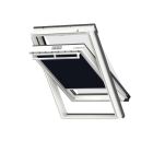 Store occultant manuel en aluminium - DKL C04 1100S bleu marine - larg. 55 cm x haut. 98 cm