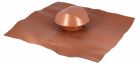 CHAPEAU VENT GRD COLLERETTE D 100 TERRACOTTA  - VVF10T