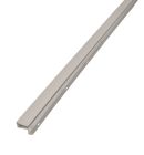 PROFILE FINITION GRAND RECOUVREMENT 4 METRE GRIS   - PFGR4