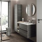 Colonne ALLIANCE 1600 Réversible 2 portes push ALSACE 350 x 1600 x 349 mm