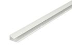 PROFILE FINITION PETIT RECOUVREMENT 4 METRE BLANC  - PFPR4B
