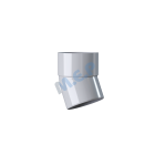 Coude mâle-femelle22° - Coude mâle-femelle22° pour Tuyau diamètre 100mm couleur GRIS