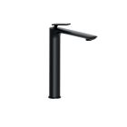 Mitigeur lavabo mi-haut avec vidage Up&Down BLACKMAT