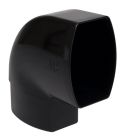 COUDE ORIENTABLE MF 90' POUR TUBE DE DESCENTE 105X76 NOIR - UCM9GTN