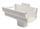 NAISSANCE CENTRALE POUR TUBE DE DESCENTE TYPE PROFILE LG38 BLANC - UNAD381B