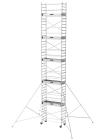 Échafaudage roulant en aluminium NEOLIUM 200 LINE - hauteur de travail 12m - Neolium 200 line