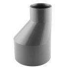 Réduction excentrée PVC évacuation mâle/femelle Ø100x63 - REDUC EXCENTREE 100 X 63 50p