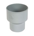 REDUCTION CONCENTRIQUE DIAMETRE 100/80 GRIS   - URE338