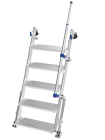 Échelle d'accès camion en aluminium 5 échelons - haut. 3,38m - Echelle d'accès camion