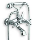bain douche melangeur mural impero chrome
