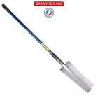 LOUCHET TERRASSIER ANNEAU EM MANCHE FIBRE BLEU PO