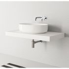 LAVABO A POSER CIOTOLA C1 60x40 SANS TROU BLANC MAT