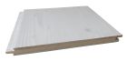 Lambris épicéa du nord - DECORPLAN11 FAS 81 cérusé blanc - long. 2,45m x larg. 231mm x ep. 19mm