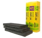 Panneau en laine de verre noire - ISOFAÇADE 32P - long. 1,35m x larg. 0,6m x ep. 60mm - R = 1,85