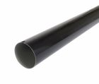TUBE DE DESCENTE D 100 EN 3M NOIR    - TD1003N