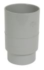MANCHON FEMELLE/FEMELLE DIAMETRE 80 GRIS - JRGT