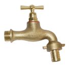 Robinet à clapet 15x21-15x21 avec nez cannelé D15