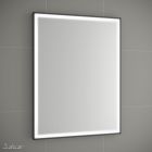 Miroir ROMA 1200 horizontal vertical avec NOIR framework. LED (15W) IP 44