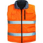 HI WAY Gilet réversible orange/gris, XXXL classe 2